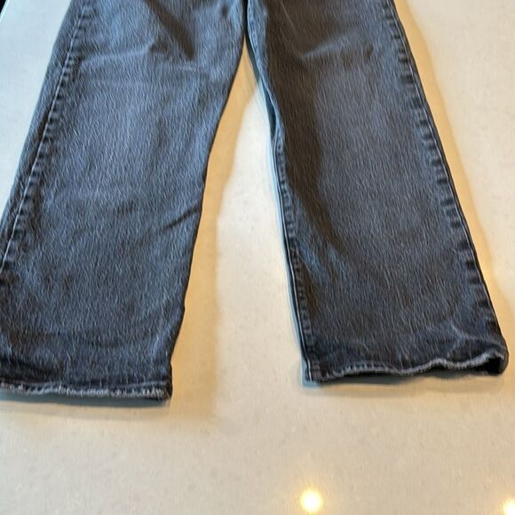 Levi's Women's High Rise Jeans - Dark Gray - Picture 2 of 10